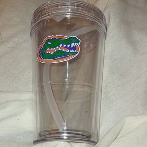 Whirley Drinkworks Florida Gators clear 16oz cup